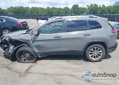 2019 Jeep Cherokee Latitude Plus Fwd из США, поврежденный, VIN 1C4PJLLB2KD434247